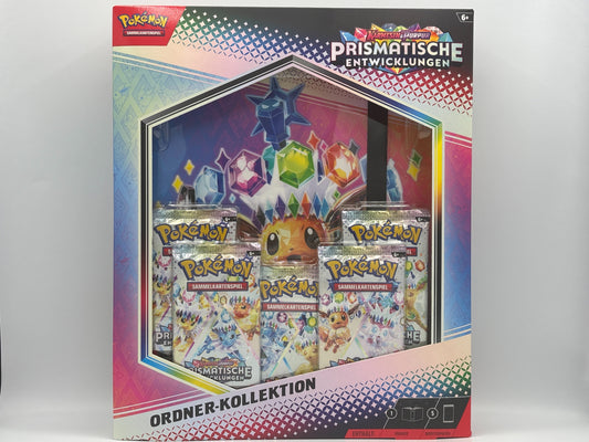 Pokémon Prismatische Entwicklungen Ordner-Kollektion deutsch