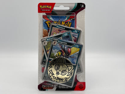 Pokémon Obsidian Flames Checklane Blister englisch