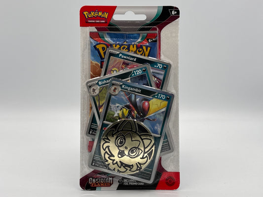 Pokémon Obsidian Flames Checklane Blister englisch