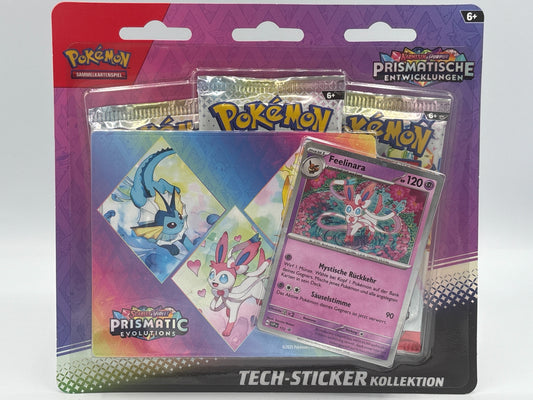 Pokémon Prismatische Entwicklungen Tech-Sticker-Kollektion Feelinara deutsch