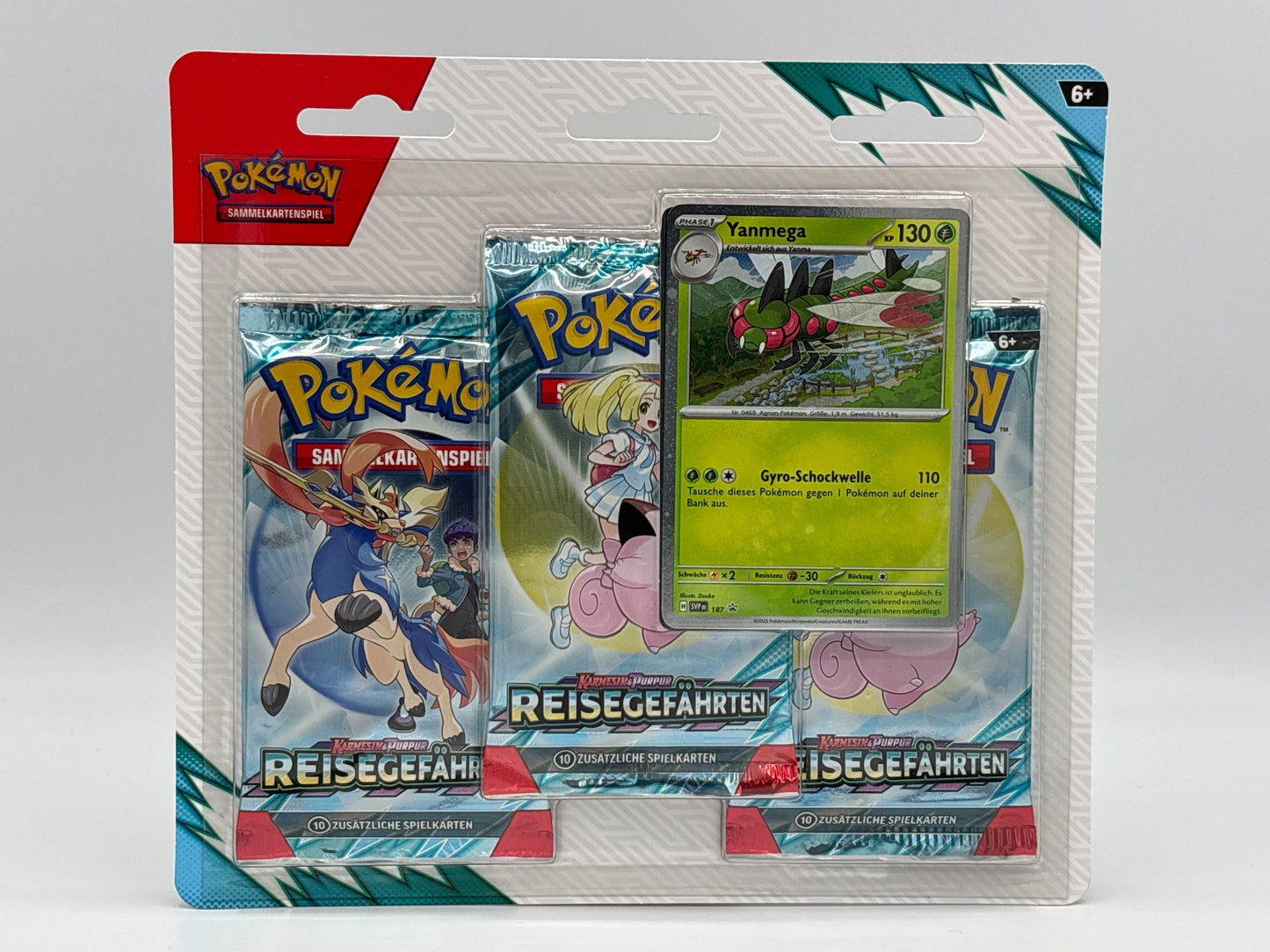 Pokémon Reisegefährten 3er Blister deutsch