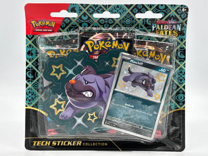 Pokémon Paldeas Schicksale Tech-Sticker-Kollektion englisch
