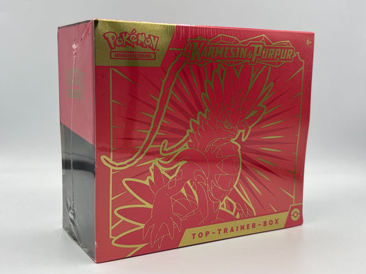 Pokémon Karmesin & Purpur Koraidon Top-Trainer-Box deutsch