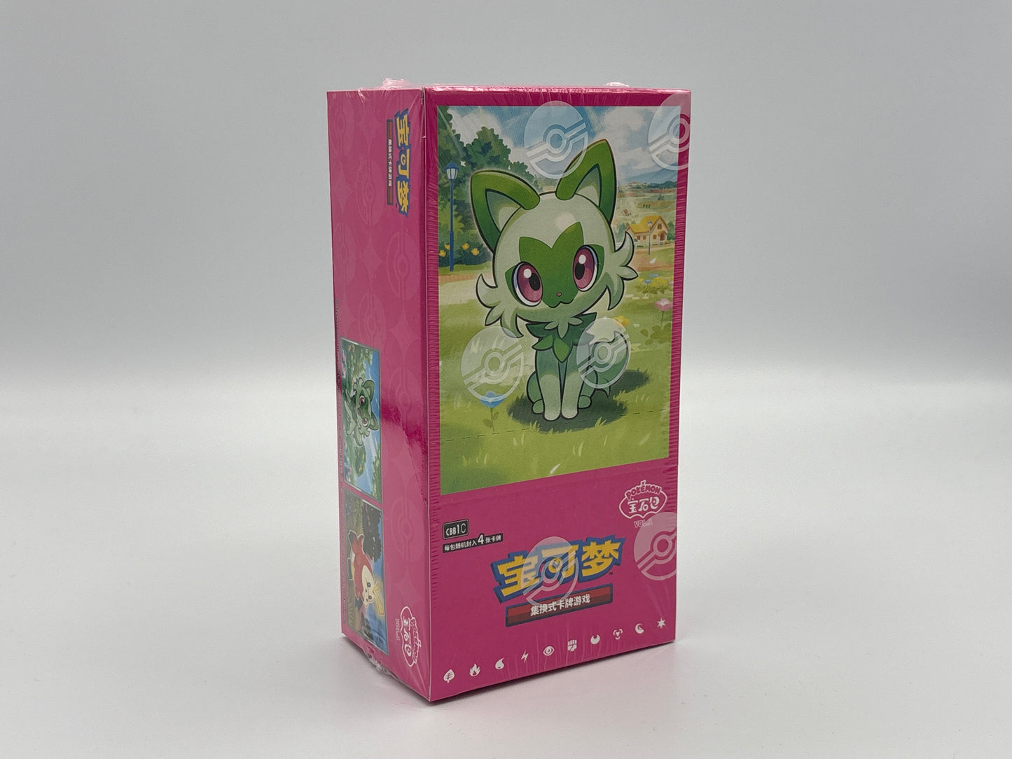 Pokémon - Gem Pack Vol. 1 Display Chinesisch
