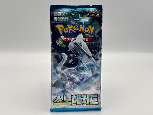 Pokémon - Snow Hazard (Koreanisch)