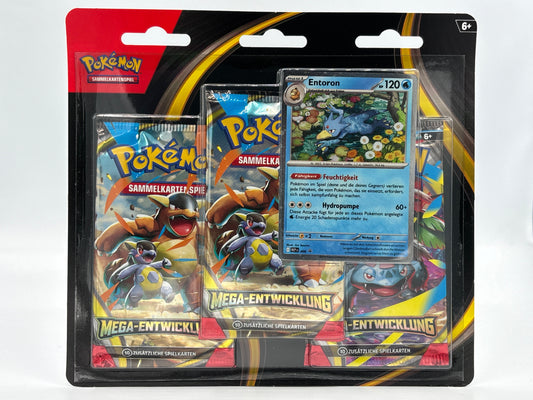 Pokémon – Mega Entwicklung 3-Booster Blister (Deutsch)