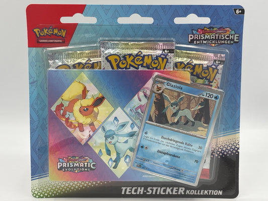 Pokémon Prismatische Entwicklungen Tech-Sticker-Kollektion Glaziola deutsch