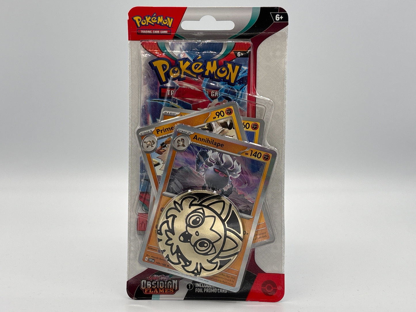 Pokémon Obsidian Flames Checklane Blister englisch
