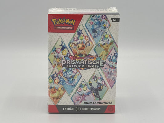 Pokémon Prismatische Entwicklungen Boosterbundle (Deutsch)