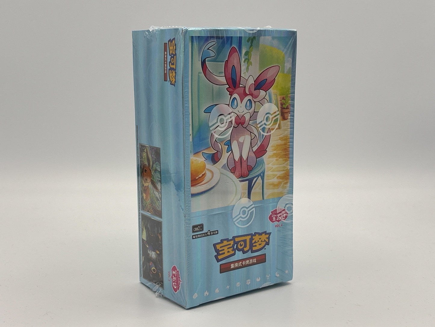 Pokémon - Gem Pack Vol. 2 Display chinesisch