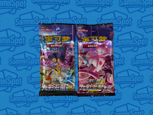 Pokémon – Nine Colors CS4AC+CS4BC Jumbo Booster (Chinesisch)